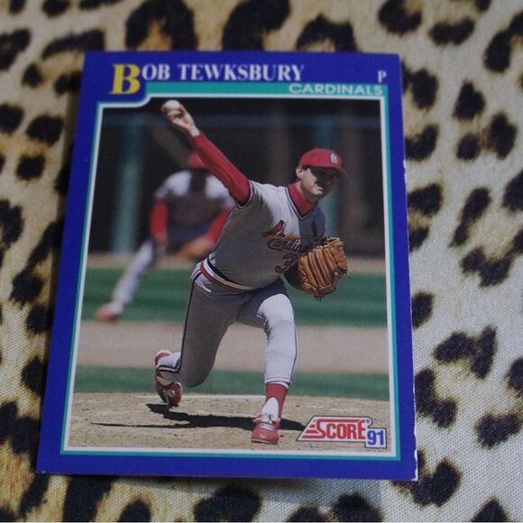 Bob Tewksbury #499 Baseball Card - Picture 1 of 2